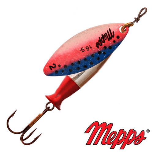 Блесна Mepps Aglia Long №2 (Rainbo/Silver)