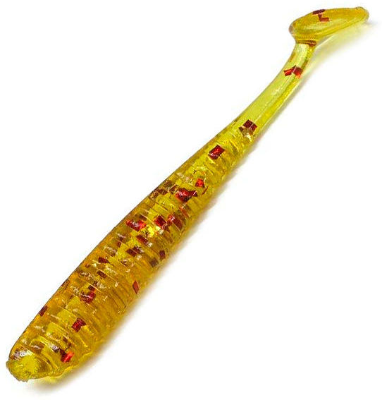 М/в "Гвоздик с латунным колокольчиком Fluo Orange" з/к 3мм 0,9г. (15шт.)