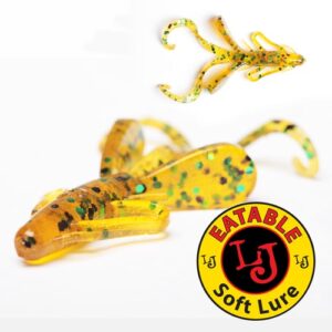 Твистеры съедоб. искусст. LJ Pro Series HOGY HOG 2.6in(06.60)/PA19 5шт.