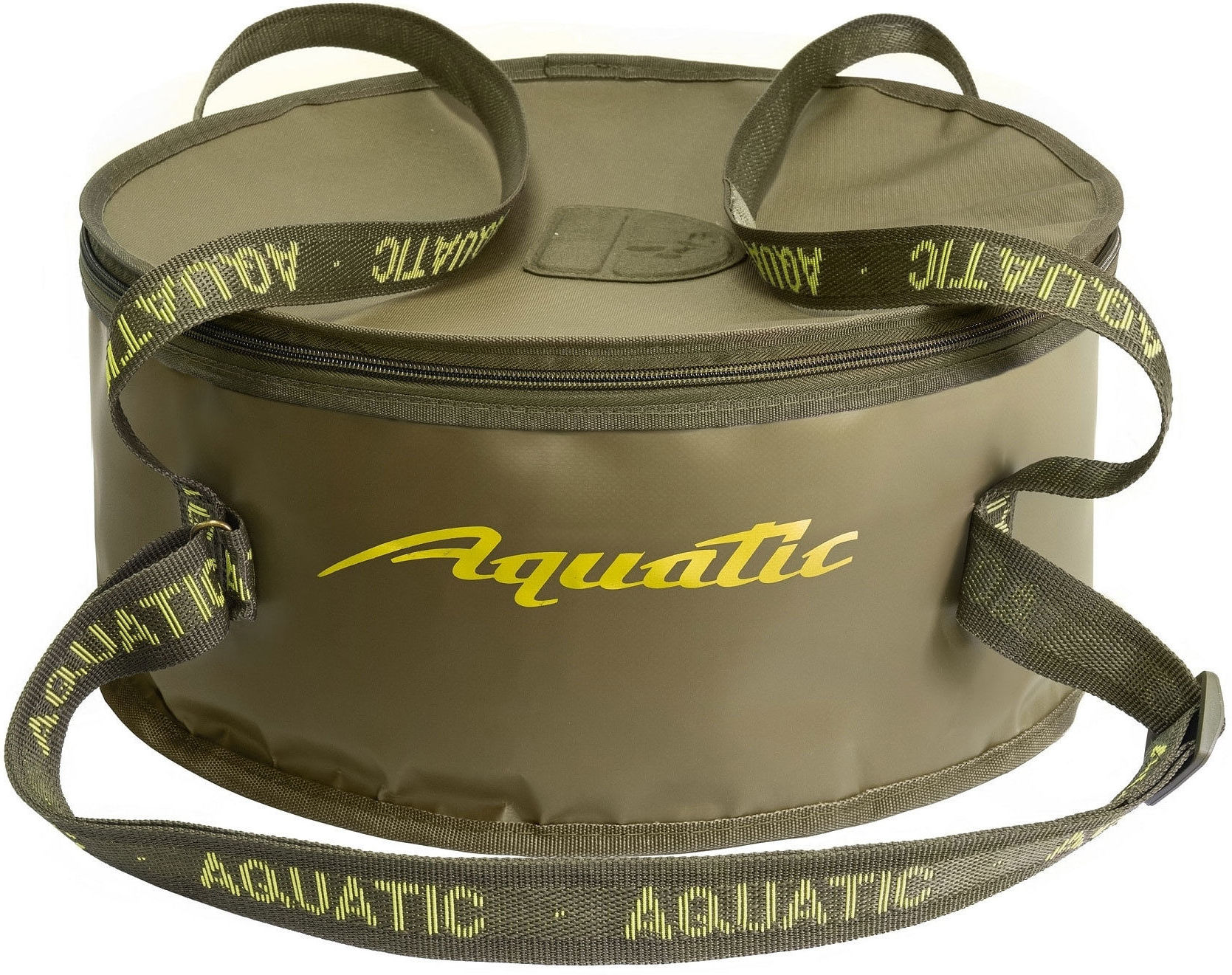 Aquatic ведро В-03Х для замешивания корма с крышкой (цвет: хаки)