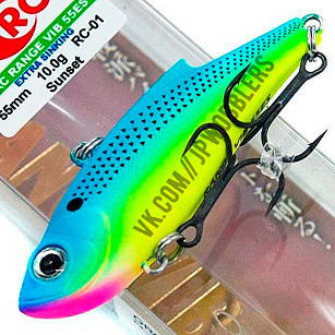 Воблер Bassday ORC RANGE VIB 55ES RC-02 (тип: ратлин, плавучесть: тонущий, длина: 5,5см., вес: 10г.)