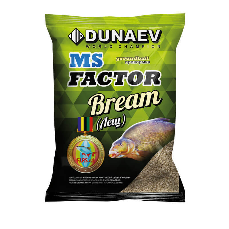 Прикормка "DUNAEV-MS FACTOR" 1 кг Лещ